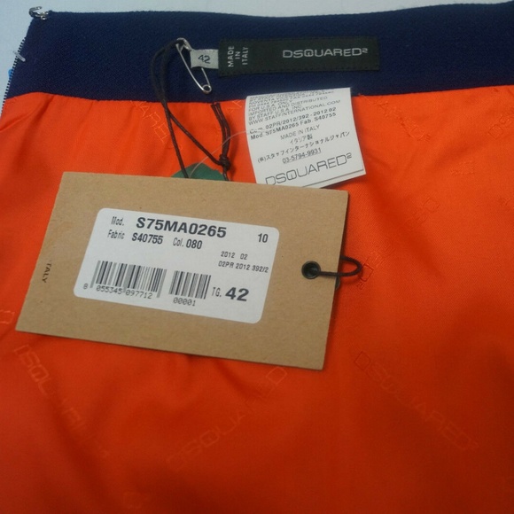 DSQUARED2 - Valletta Skirt Size 6 (US), 42 (IT) NW - Picture 4 of 5